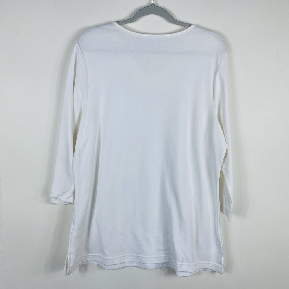 Quacker Factory Size Large Rhinestone Embellished… - image 2